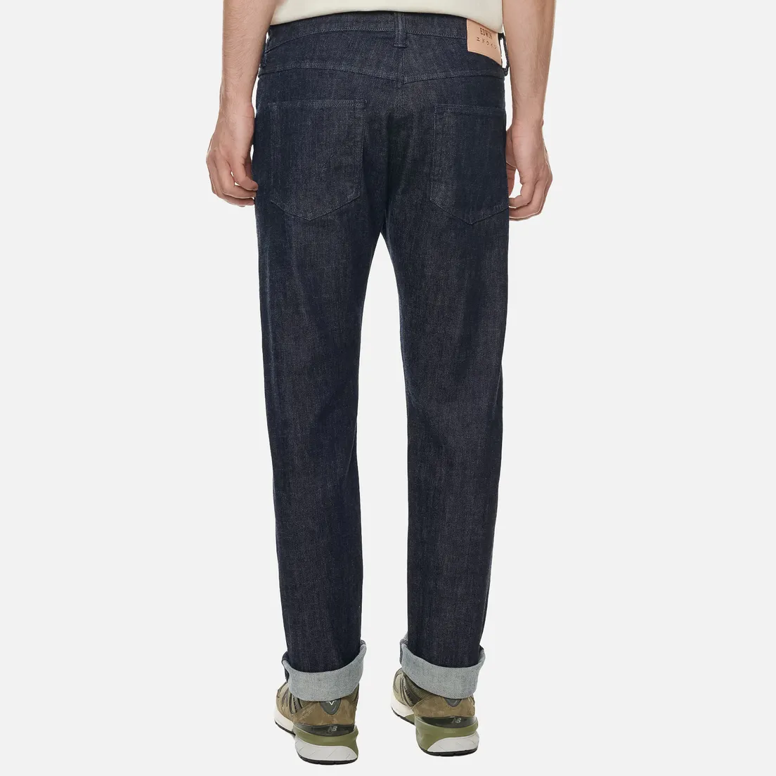 Edwin Мужские джинсы ED-55 CS Yuuki Blue Denim 12.8 Oz