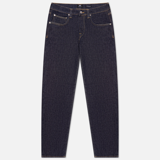 Мужские джинсы Edwin ED-55 CS Yuuki Blue Denim 12.8 Oz Blue Rinsed Contrast