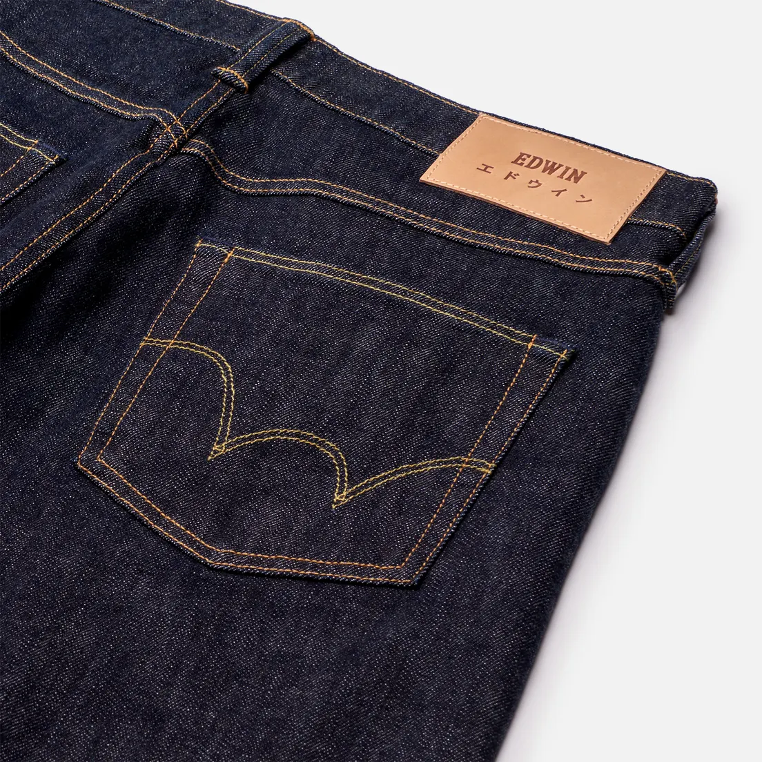 Edwin Мужские джинсы ED-55 CS Yuuki Blue Denim 12.8 Oz