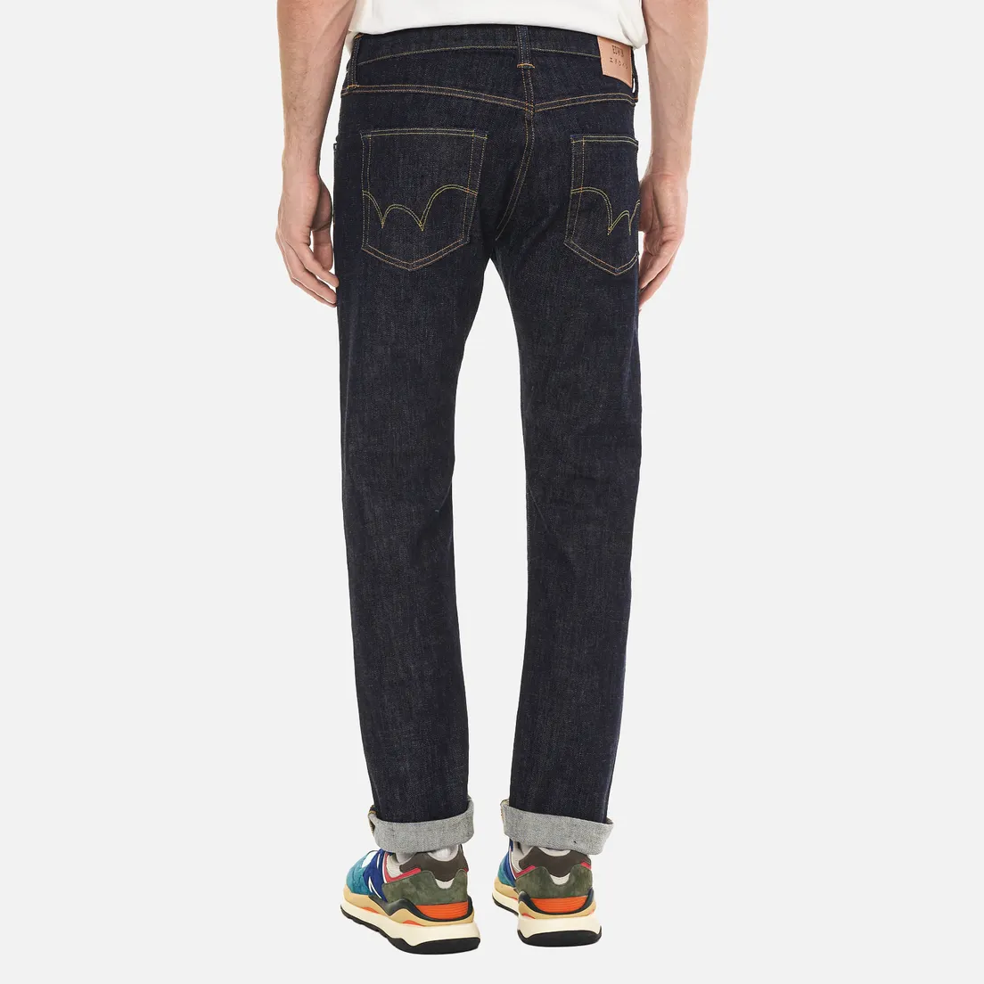 Edwin Мужские джинсы ED-55 CS Yuuki Blue Denim 12.8 Oz