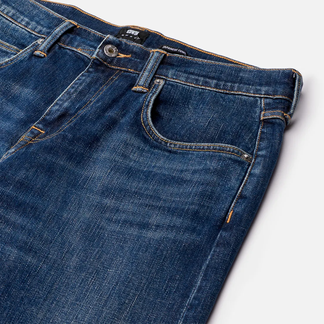 Edwin Мужские джинсы ED-55 CS Yuuki Blue Denim 12.8 Oz