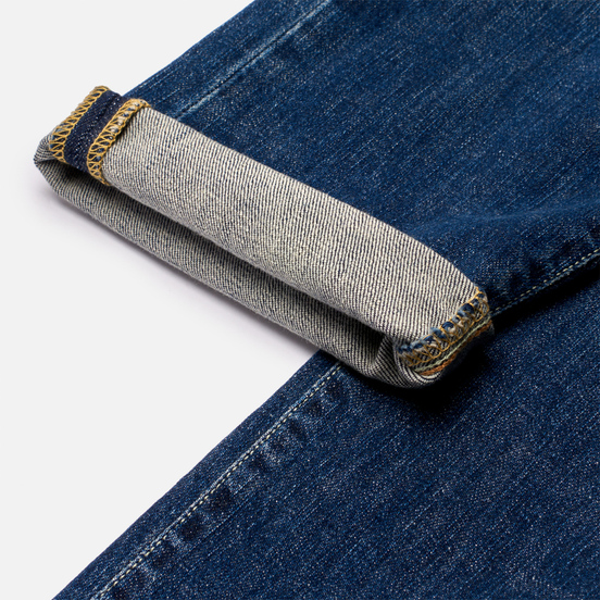 Мужские джинсы Edwin ED-55 CS Yuuki Blue Denim 12.8 Oz Blue Robun Wash