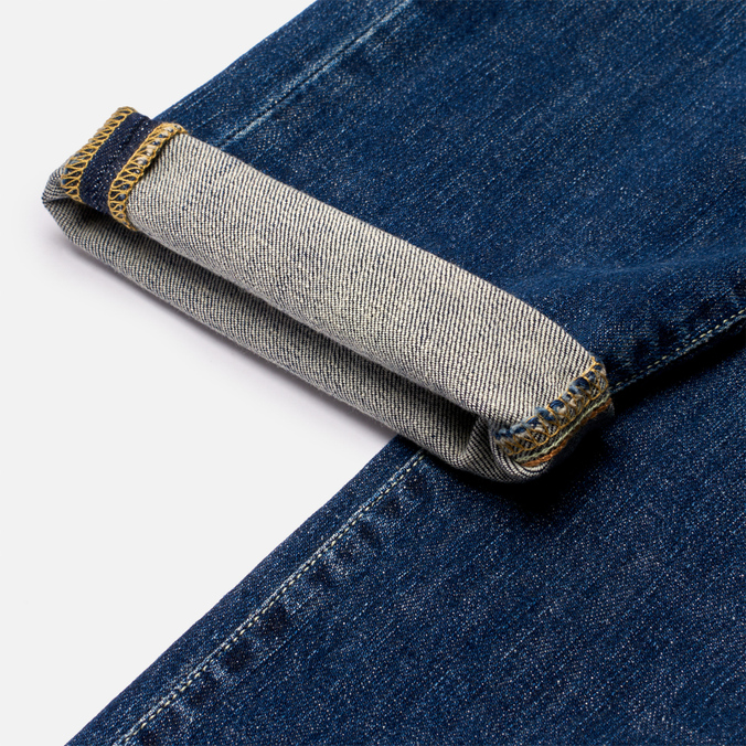 Мужские джинсы Edwin, цвет синий, размер 29/32 I027221.01.O7 ED-55 CS Yuuki Blue Denim 12.8 Oz - фото 4