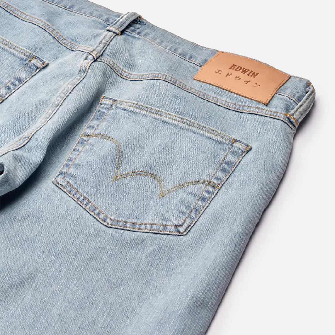 Edwin Мужские джинсы ED-55 CS Yuuki Blue Denim 12.8 Oz