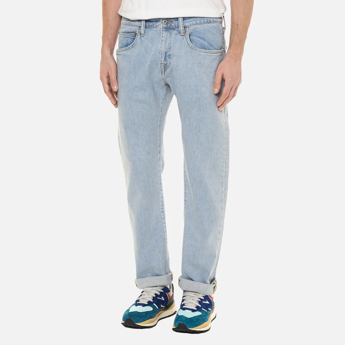 Edwin Мужские джинсы ED-55 CS Yuuki Blue Denim 12.8 Oz