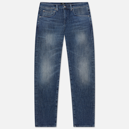 Мужские джинсы Edwin ED-55 CS Yuuki Blue Denim 12.8 Oz Blue Takeo Wash