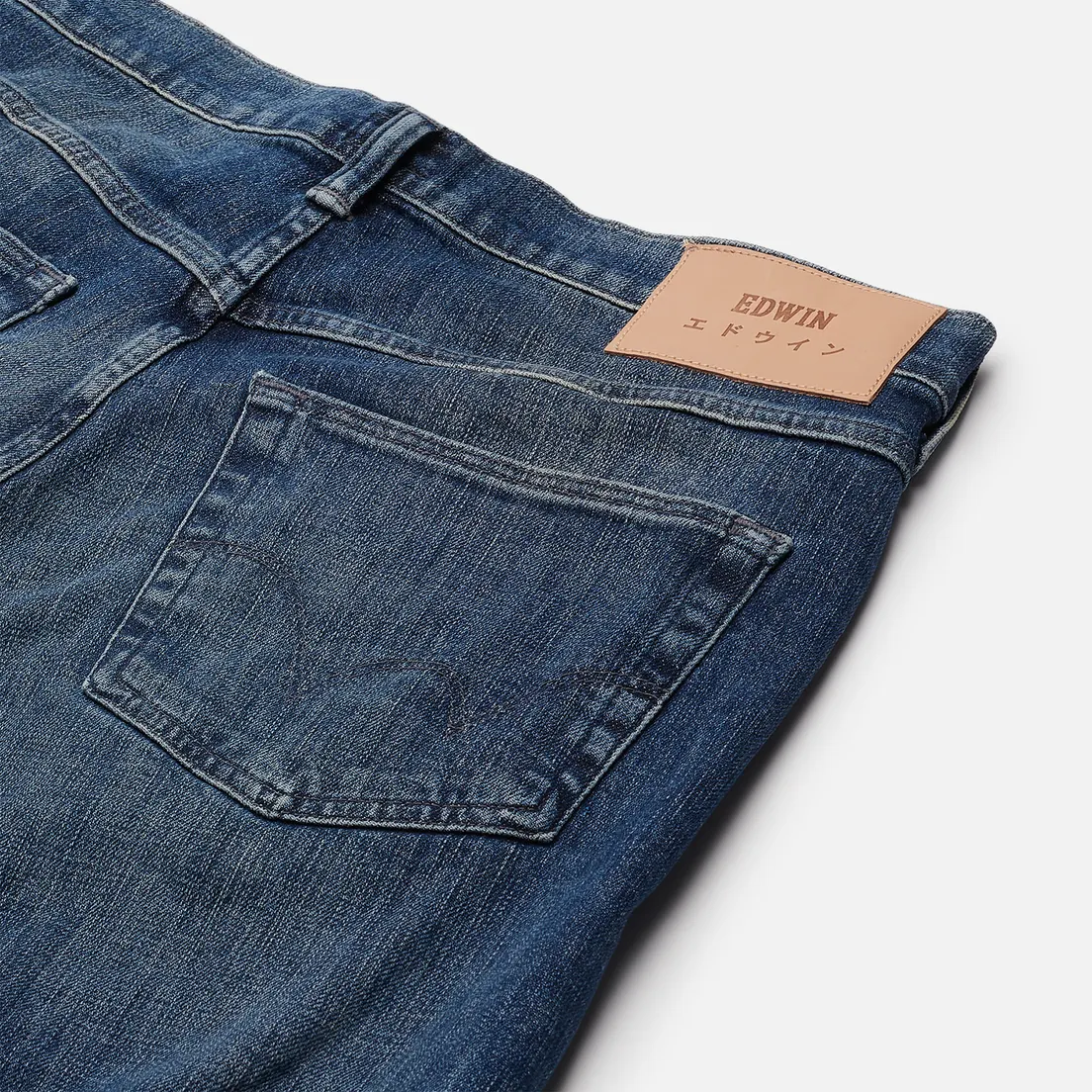 Edwin Мужские джинсы ED-55 CS Yuuki Blue Denim 12.8 Oz