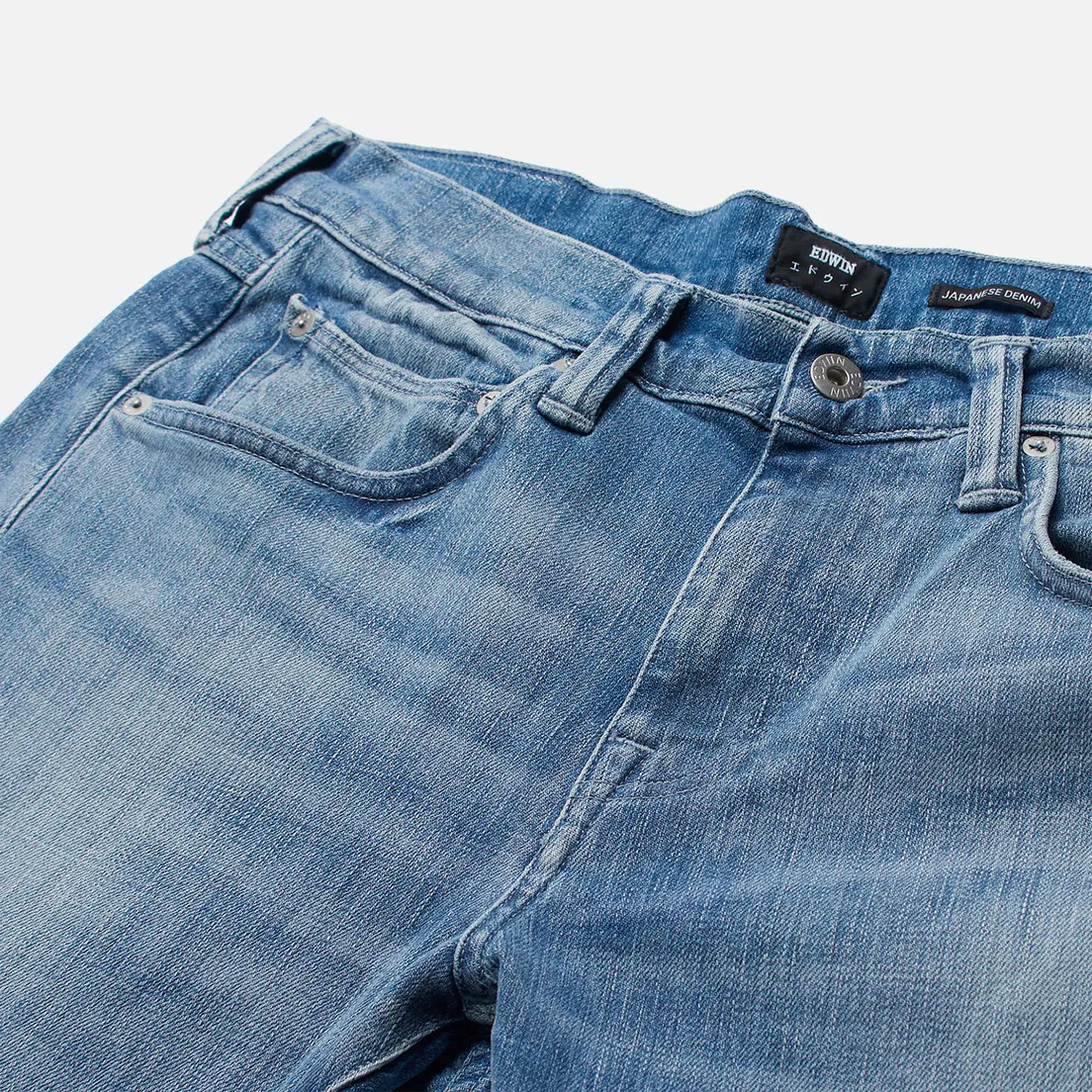 Edwin Мужские джинсы ED-55 CS Yuuki Blue Denim 12.8 Oz
