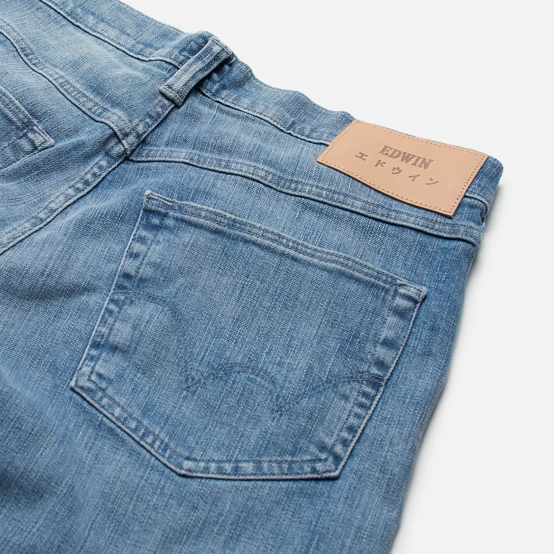 Edwin Мужские джинсы ED-55 CS Yuuki Blue Denim 12.8 Oz