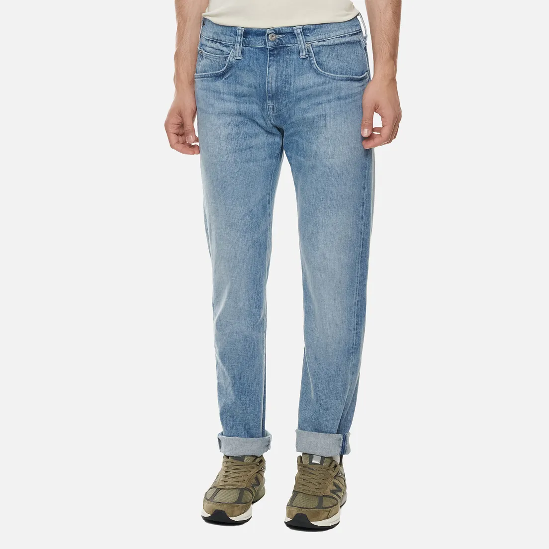 Edwin Мужские джинсы ED-55 CS Yuuki Blue Denim 12.8 Oz
