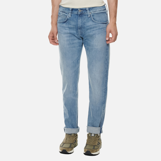 Мужские джинсы Edwin ED-55 CS Yuuki Blue Denim 12.8 Oz Blue Ratsuki Wash