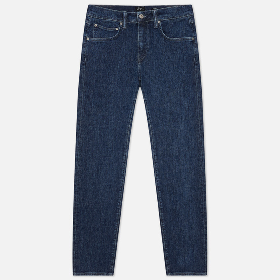 Мужские джинсы Edwin ED-55 CS Yuuki Blue Denim 12.8 Oz Blue Riaki Wash