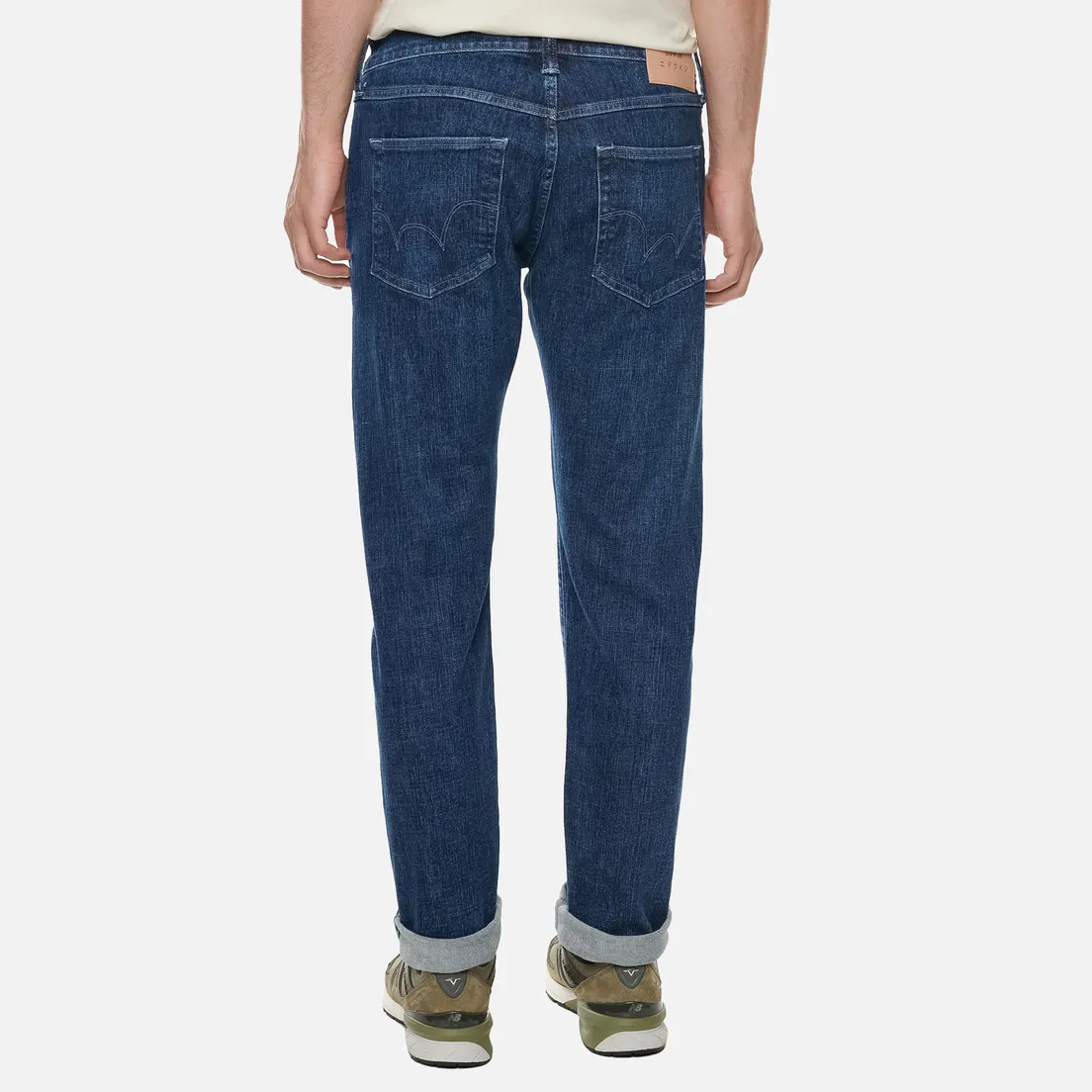 Edwin Мужские джинсы ED-55 CS Yuuki Blue Denim 12.8 Oz