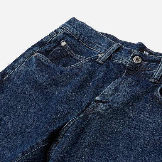 Мужские джинсы Edwin ED-55 CS Yuuki Blue Denim 12.8 Oz Blue Ryota Wash