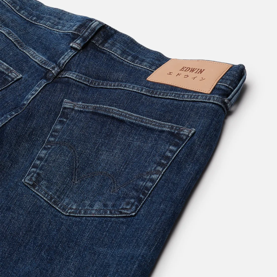 Edwin Мужские джинсы ED-55 CS Yuuki Blue Denim 12.8 Oz