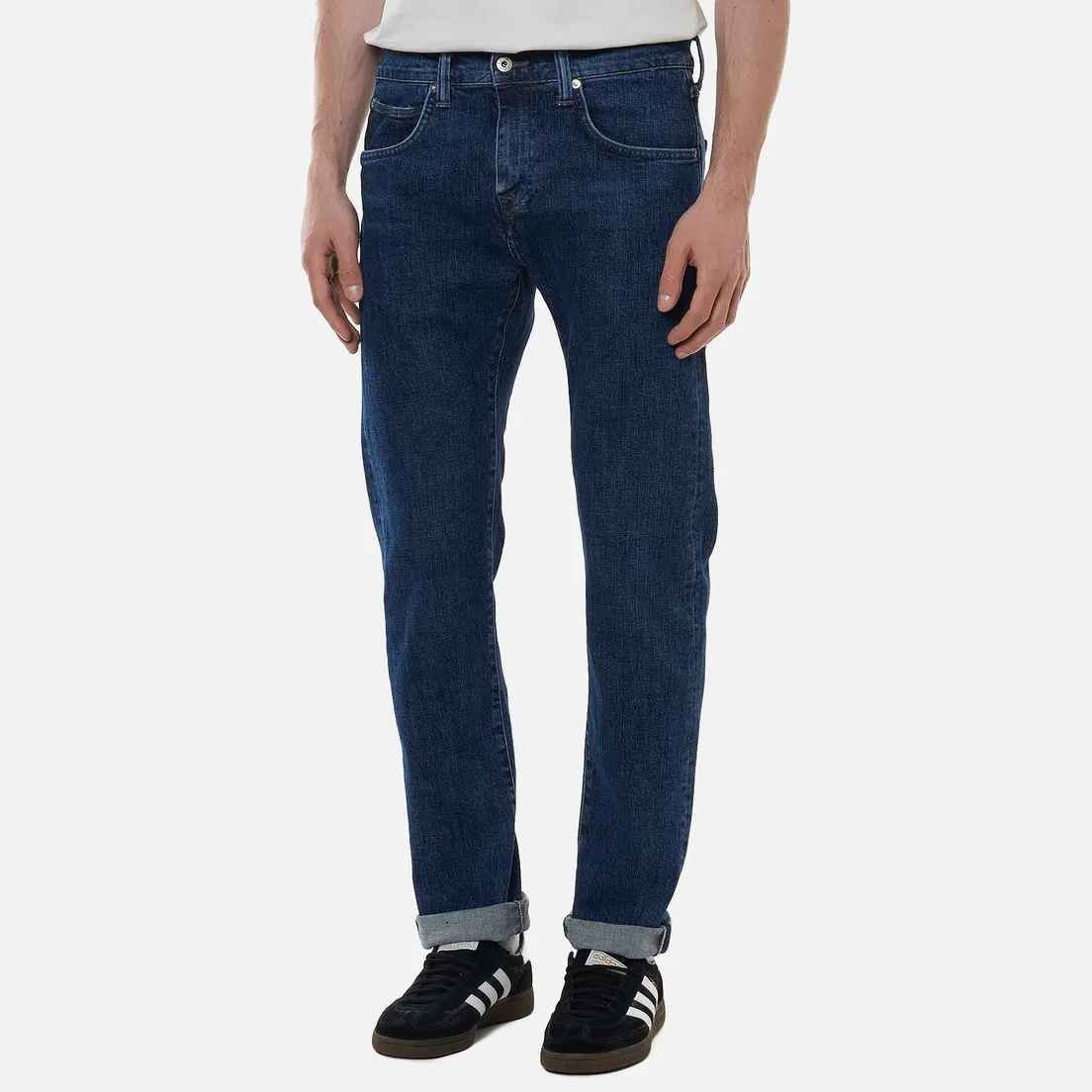 Edwin Мужские джинсы ED-55 CS Yuuki Blue Denim 12.8 Oz