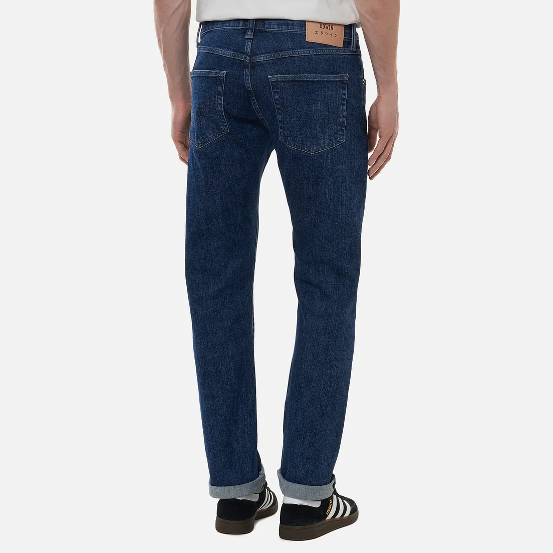 Edwin Мужские джинсы ED-55 CS Yuuki Blue Denim 12.8 Oz