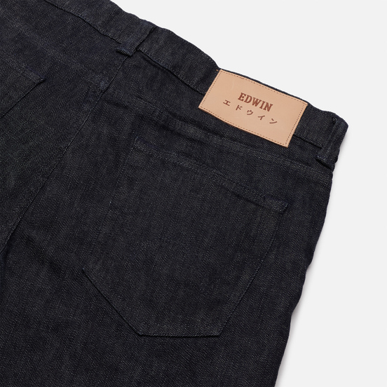 Мужские джинсы Edwin ED-80 CS Yuuki Blue Denim 12.8 Oz Blue Rinsed
