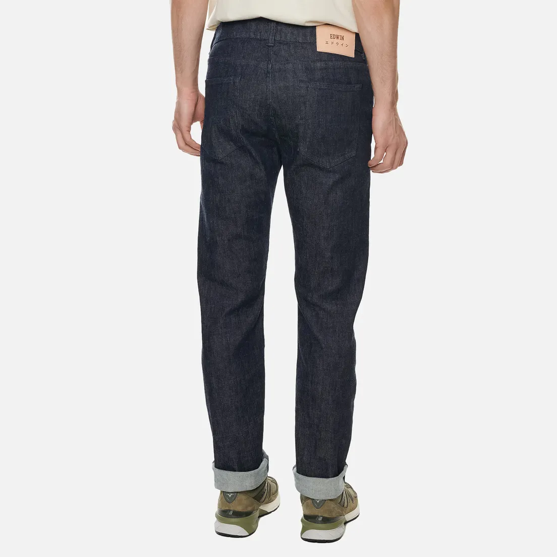 Edwin Мужские джинсы ED-80 CS Yuuki Blue Denim 12.8 Oz