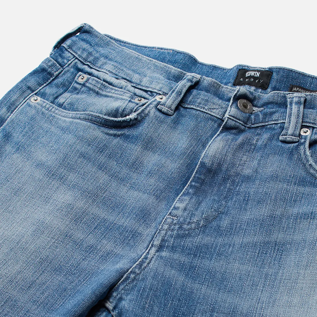 Edwin Мужские джинсы ED-80 CS Yuuki Blue Denim 12.8 Oz