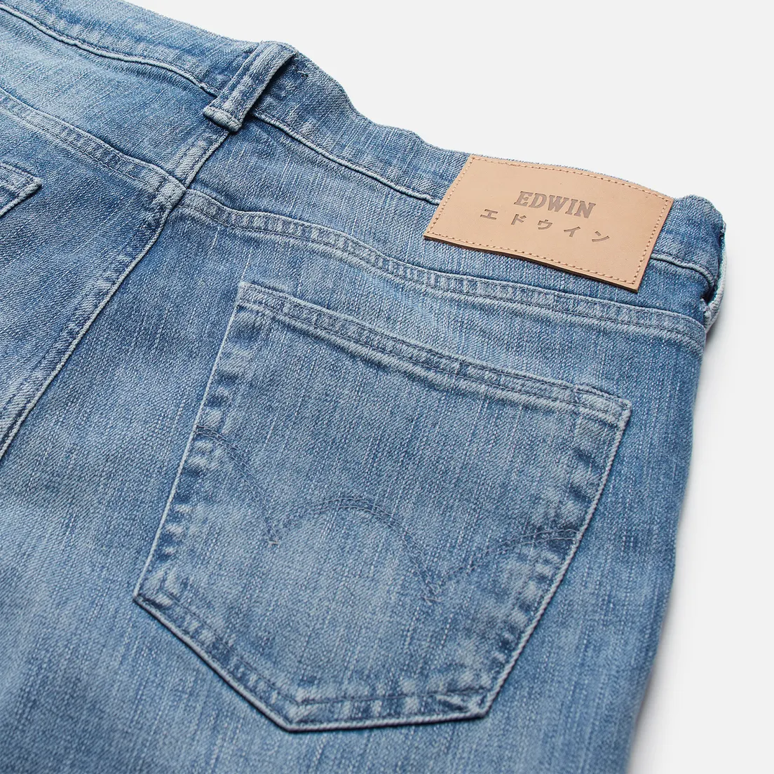 Edwin Мужские джинсы ED-80 CS Yuuki Blue Denim 12.8 Oz