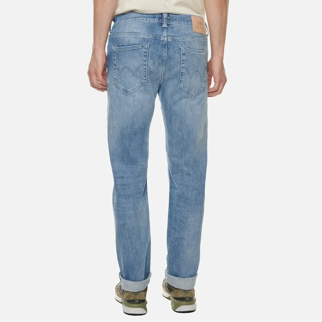Edwin Мужские джинсы ED-80 CS Yuuki Blue Denim 12.8 Oz