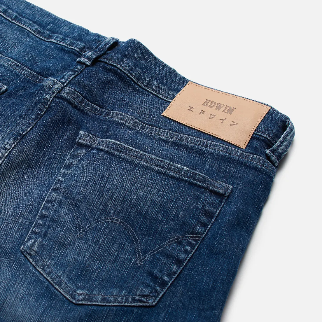 Edwin Мужские джинсы ED-80 CS Yuuki Blue Denim 12.8 Oz