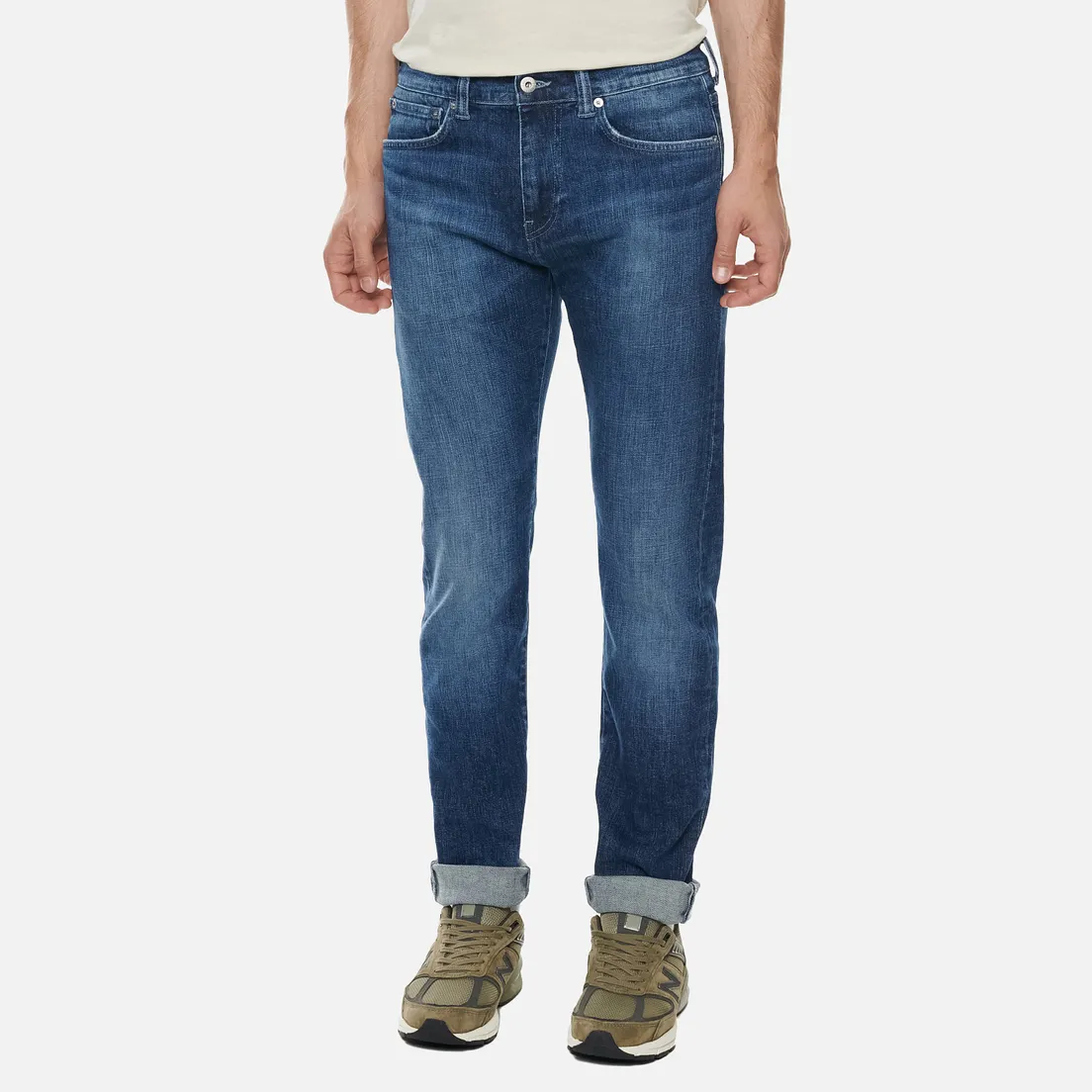 Edwin Мужские джинсы ED-80 CS Yuuki Blue Denim 12.8 Oz