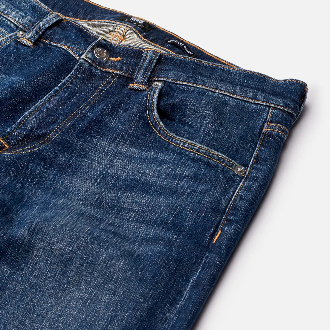 Edwin Мужские джинсы ED-85 CS Yuuki Blue Denim 12.8 Oz