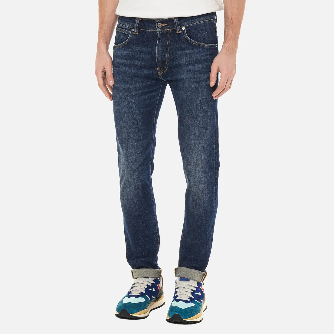 Edwin Мужские джинсы ED-85 CS Yuuki Blue Denim 12.8 Oz