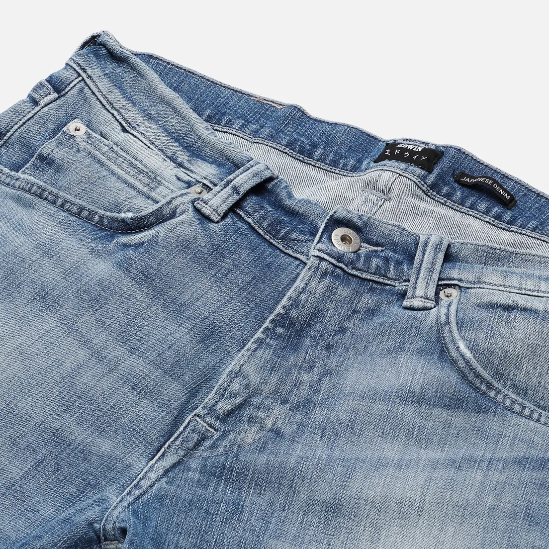 Edwin Мужские джинсы ED-85 CS Yuuki Blue Denim 12.8 Oz