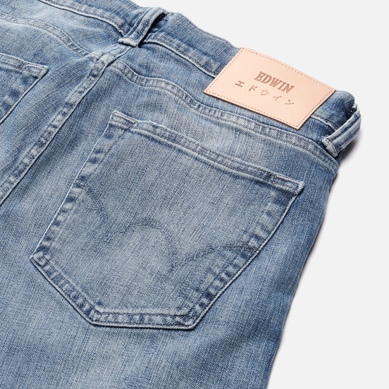 Мужские джинсы Edwin ED-85 CS Yuuki Blue Denim 12.8 Oz Blue Ratsuki Wash
