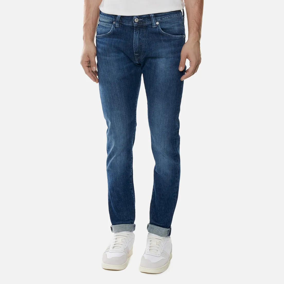 Edwin Мужские джинсы ED-85 CS Yuuki Blue Denim 12.8 Oz