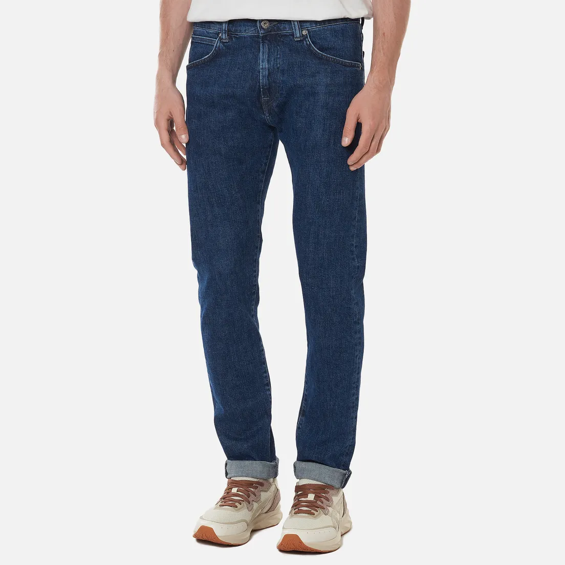 Edwin Мужские джинсы ED-85 CS Yuuki Blue Denim 12.8 Oz