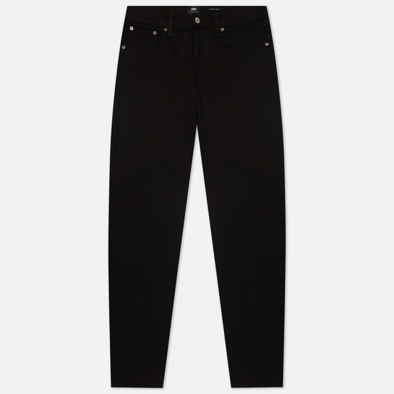 Мужские джинсы Edwin ED-45 CS Ayano Black Denim 11.8 Oz Black Overdyed