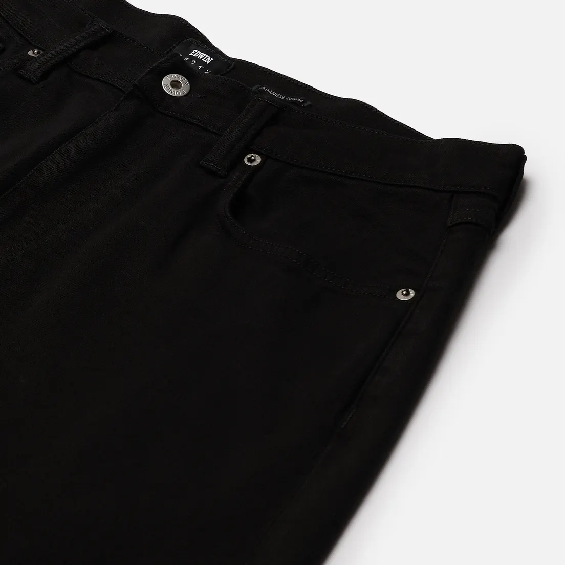 Edwin Мужские джинсы ED-45 CS Ayano Black Denim 11.8 Oz