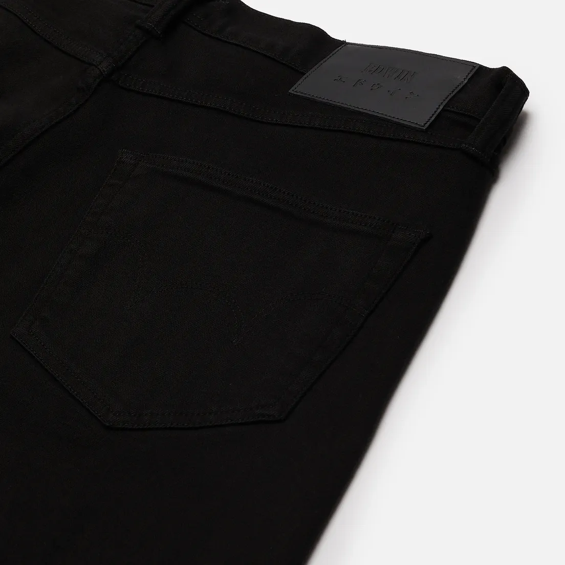 Edwin Мужские джинсы ED-45 CS Ayano Black Denim 11.8 Oz