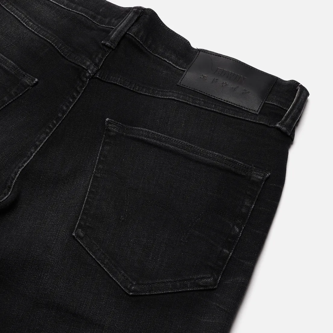 Edwin Мужские джинсы ED-45 CS Ayano Black Denim 11.8 Oz