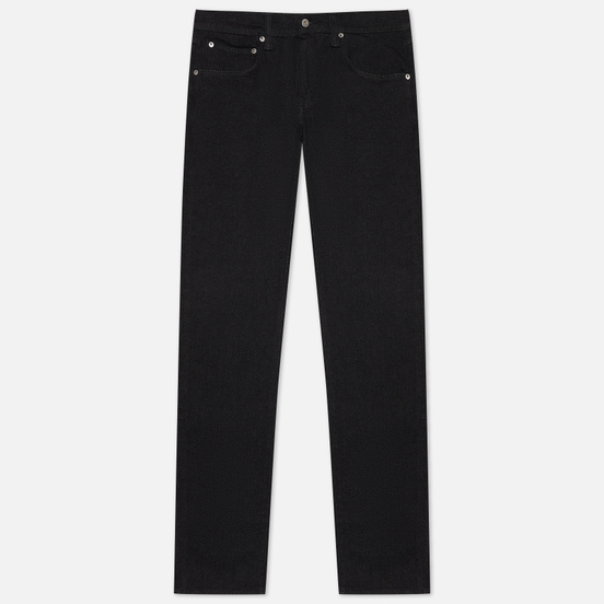 Мужские джинсы Edwin ED-55 CS Ayano Black Denim 11.8 Oz Black Rinsed