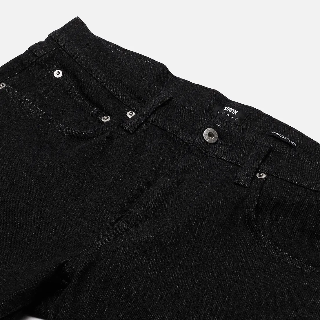 Edwin Мужские джинсы ED-55 CS Ayano Black Denim 11.8 Oz