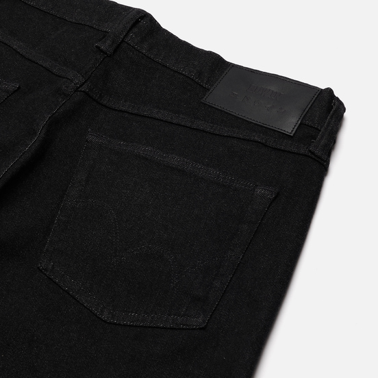 Мужские джинсы Edwin ED-55 CS Ayano Black Denim 11.8 Oz Black Rinsed