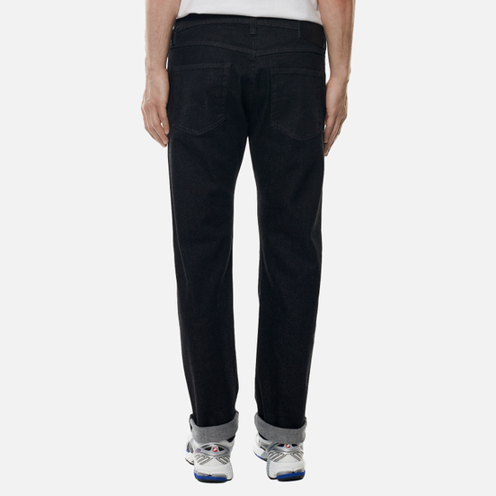 Мужские джинсы Edwin ED-55 CS Ayano Black Denim 11.8 Oz Black Rinsed