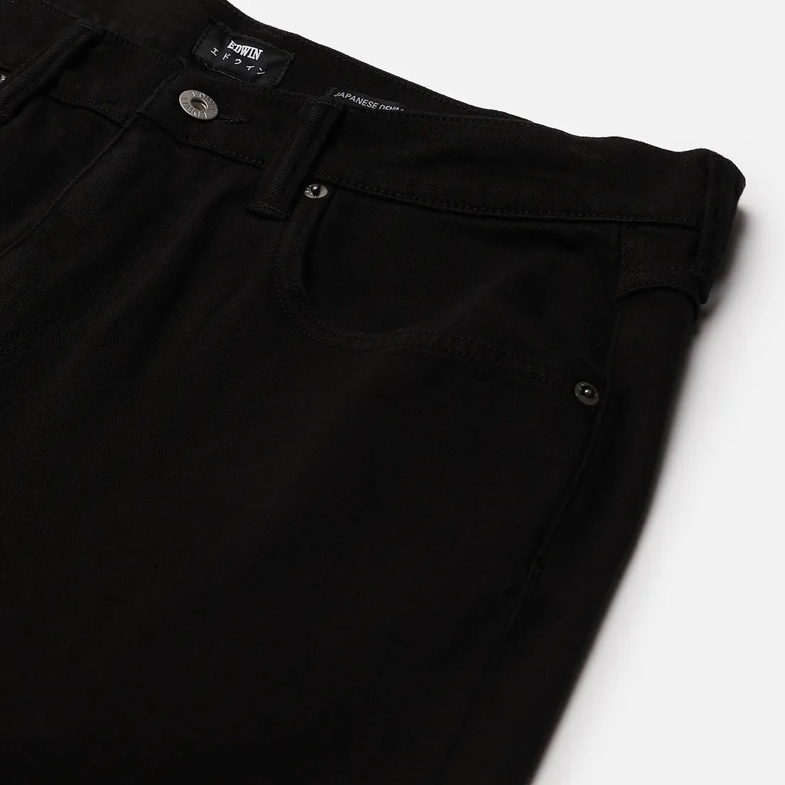 Edwin Мужские джинсы ED-55 CS Ayano Black Denim 11.8 Oz