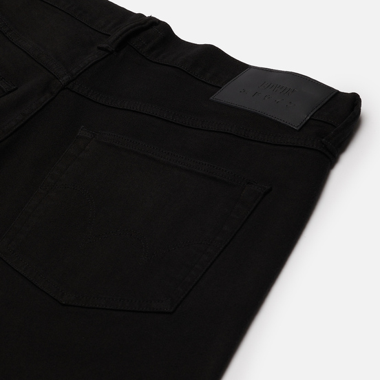 Мужские джинсы Edwin ED-55 CS Ayano Black Denim 11.8 Oz Black Overdyed