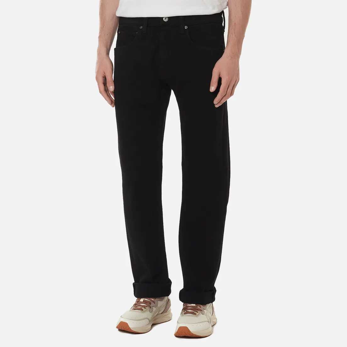 Edwin Мужские джинсы ED-55 CS Ayano Black Denim 11.8 Oz