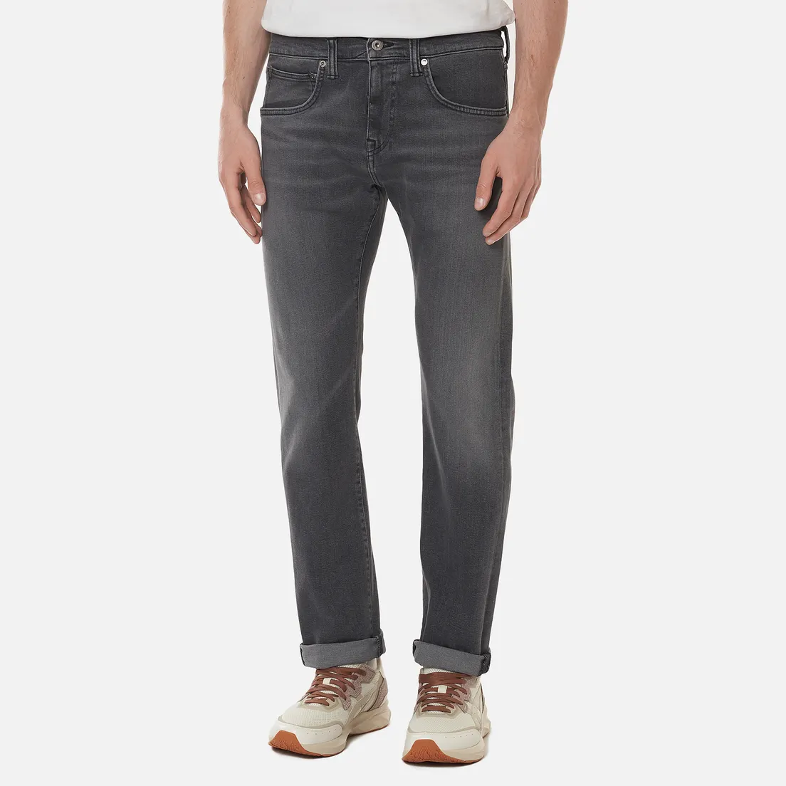 Edwin Мужские джинсы ED-55 CS Ayano Black Denim 11.8 Oz