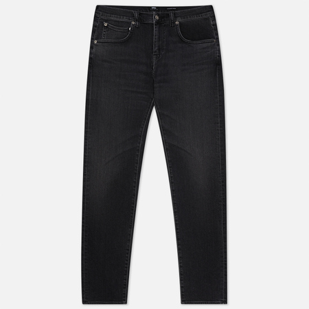 Мужские джинсы Edwin ED-55 CS Ayano Black Denim 11.8 Oz, цвет чёрный, размер 28/32