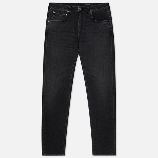 Мужские джинсы Edwin ED-55 CS Ayano Black Denim 11.8 Oz Black Kazu Wash