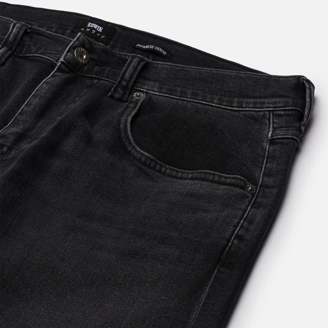 Edwin Мужские джинсы ED-55 CS Ayano Black Denim 11.8 Oz