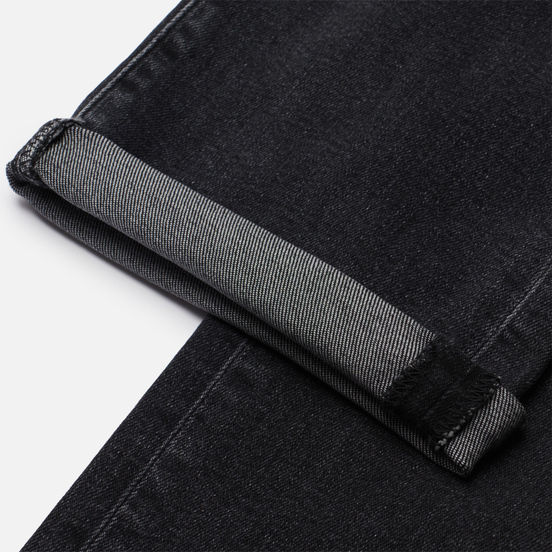 Мужские джинсы Edwin ED-55 CS Ayano Black Denim 11.8 Oz Black Kazu Wash
